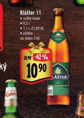 Albert Pivo klášter nabídka