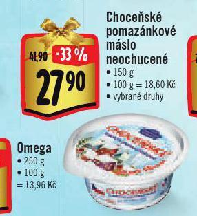 Albert Choceňské tradiční pomazánkové nabídka