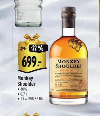Albert Monkey shoulder nabídka