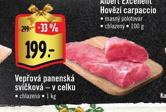 Albert Vepřová panenská svíčková nabídka