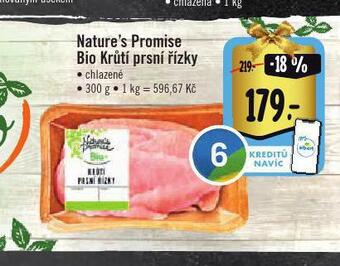 Albert Bio krůtí prsní řízky nabídka