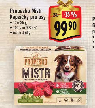 Albert Propesko mistr kapsičky pro psy nabídka
