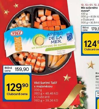 Tesco Vici surimi talíř s majonézou nabídka
