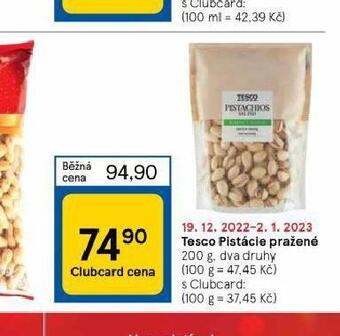 Tesco Tesco pistácie pražené nabídka