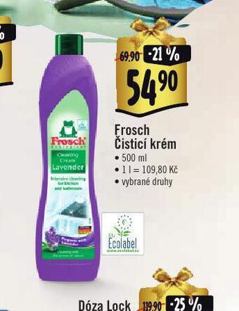 Albert Frosch čisticí krém nabídka