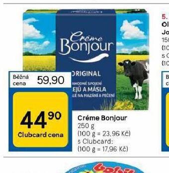 Tesco Créme bonjour nabídka