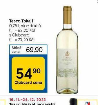 Tesco Tesco tokaji nabídka