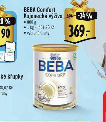 Albert Beba kojenecká výživa nabídka