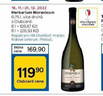 Tesco Herbarium moravicum nabídka