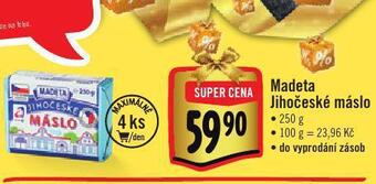 Albert Madeta jihočeské máslo nabídka