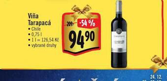 Albert Vina tarapacá nabídka