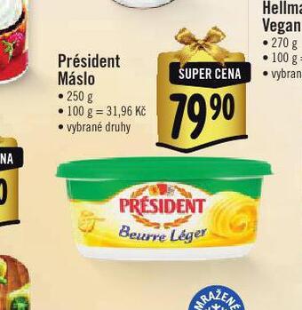 Albert Président máslo nabídka