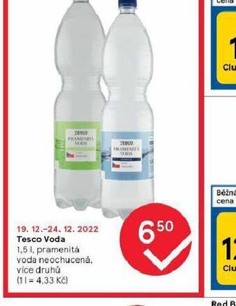 Tesco Tesco voda nabídka