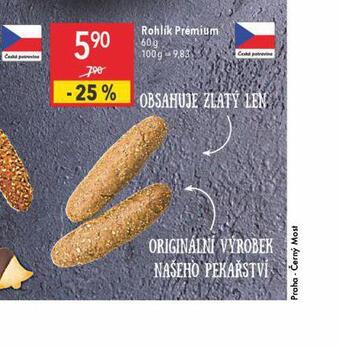 Globus Rohlík premium nabídka