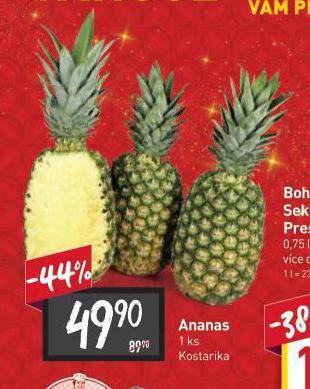 Billa Ananas nabídka