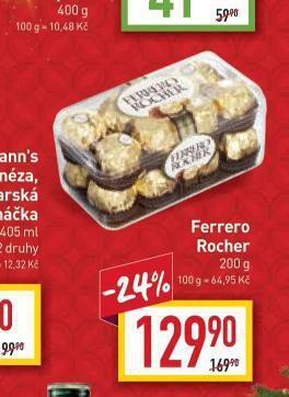 Billa Ferrero rocher nabídka