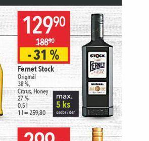 Globus Fernet stock nabídka