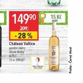 Globus Chateau valtice nabídka