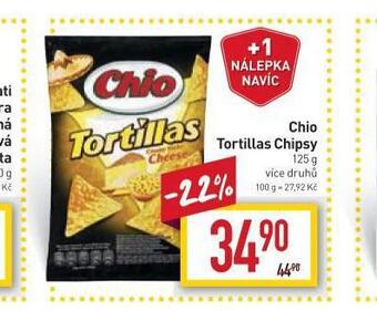 Billa Chio tortillas chipsy nabídka