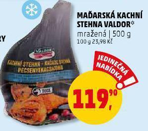 Maďarská kachní stehna valdor