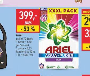 Globus Ariel prací prostředek nabídka