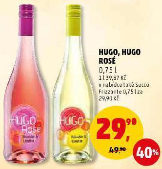 Penny Market Hugo, hugo rosé 0,75 l nabídka