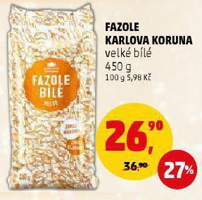 Penny Market Fazole karlova koruna nabídka