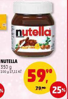 Penny Market Nutella 350g nabídka