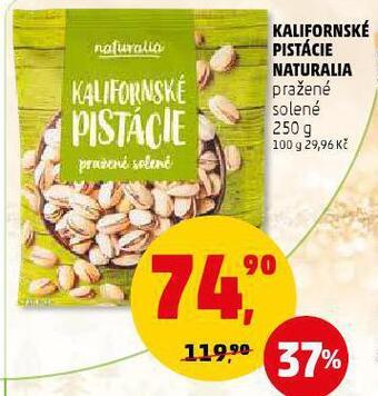 Penny Market Kalifornské pistácie naturalia nabídka