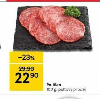 Tesco Poličan nabídka
