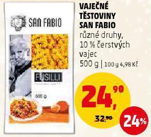 Penny Market Vaječné těstoviny san fabio nabídka
