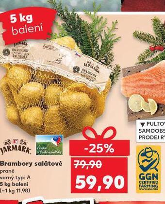 Kaufland Brambory salátové nabídka