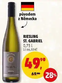Penny Market Víno riesling st. gabriel nabídka