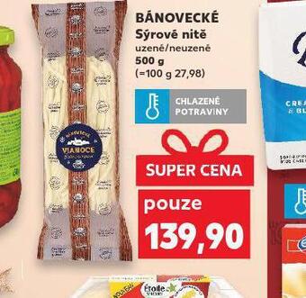 Kaufland Bánovecké sýrové nitě nabídka