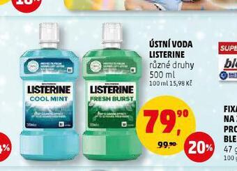 Penny Market Listerine ústní voda nabídka
