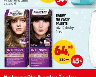 Penny Market Palette barva na vlasy nabídka