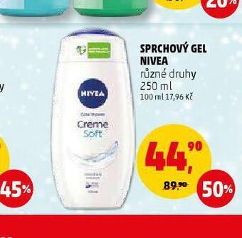 Penny Market Nivea sprchový gel nabídka