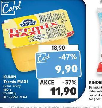 Kaufland Kunín termix maxi nabídka
