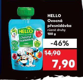 Hello ovocná přesnídávka