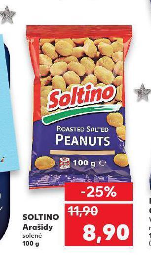 Kaufland Soltino arašídy nabídka