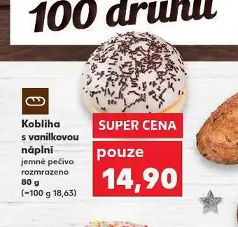 Kaufland Kobliha s vanilkovou náplní nabídka