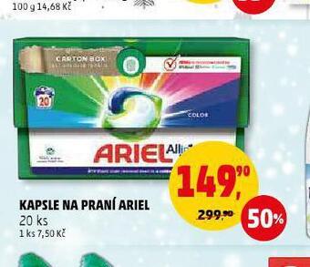 Penny Market Ariel kapsle na praní nabídka