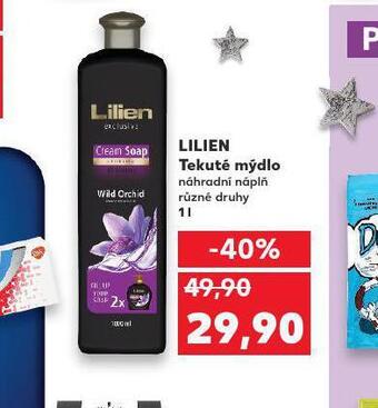 Kaufland Lilien tekuté mýdlo nabídka