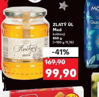 Kaufland Zlatý důl med nabídka