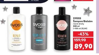 Kaufland Syoss šampon, balzám nabídka