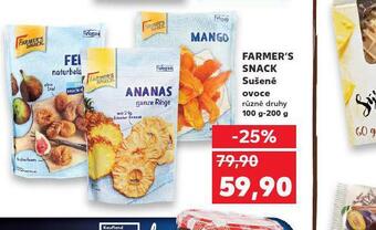 Kaufland Farmer´s snack sušené ovoce nabídka