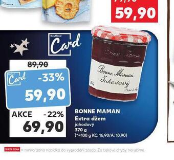 Kaufland Bonne maman extra džem nabídka