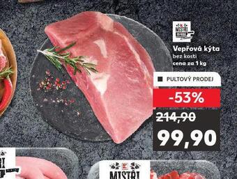 Kaufland Vepřová kýta nabídka