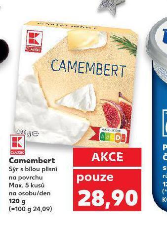 Kaufland Camembert nabídka