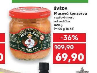 Kaufland Švéda masová konzerva nabídka